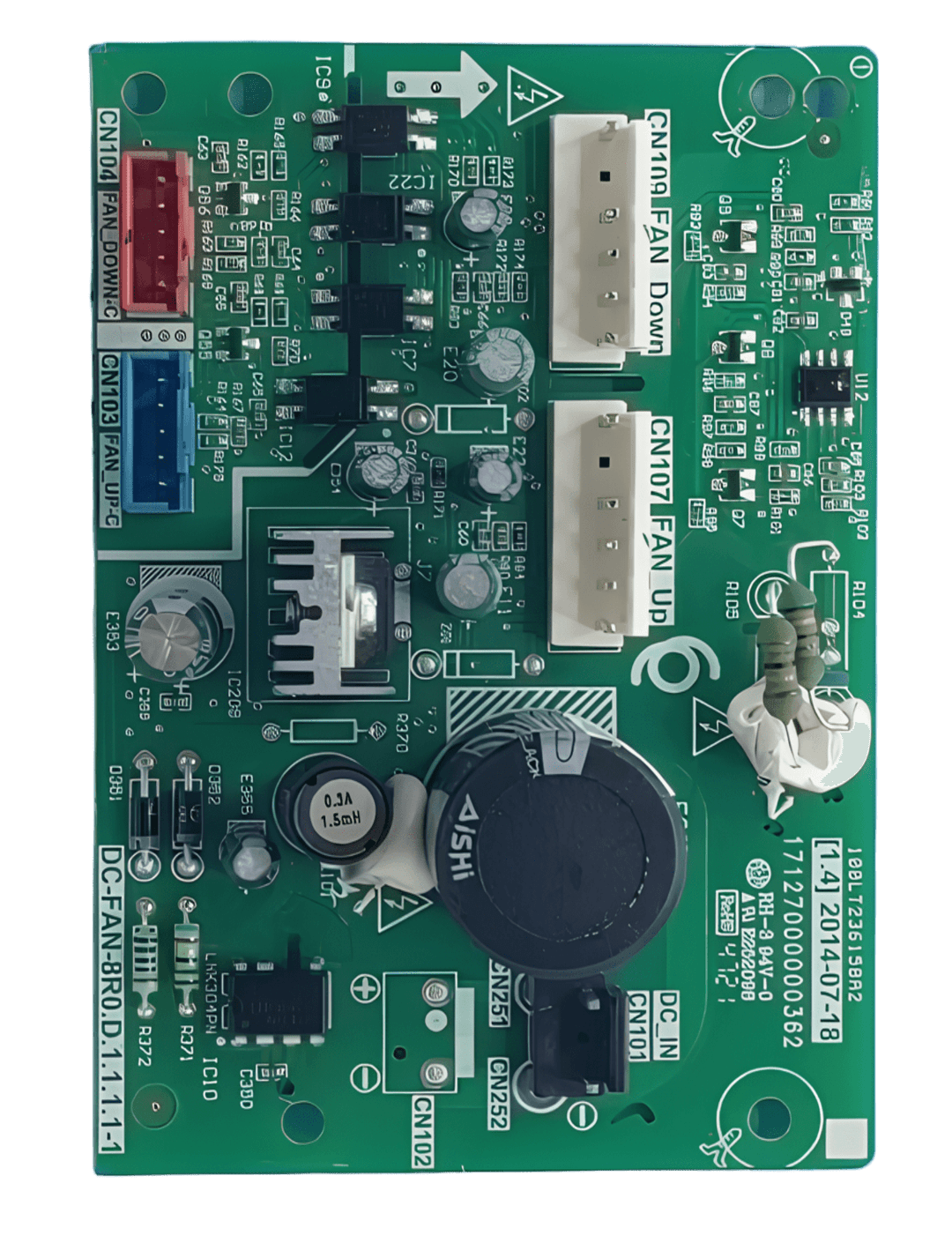 Placa Auxiliar do Ventilador - 17127000000362