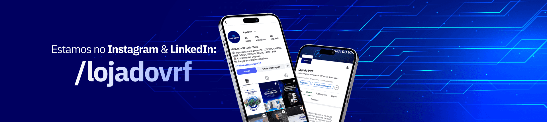 Siga-nos nas redes sociais!