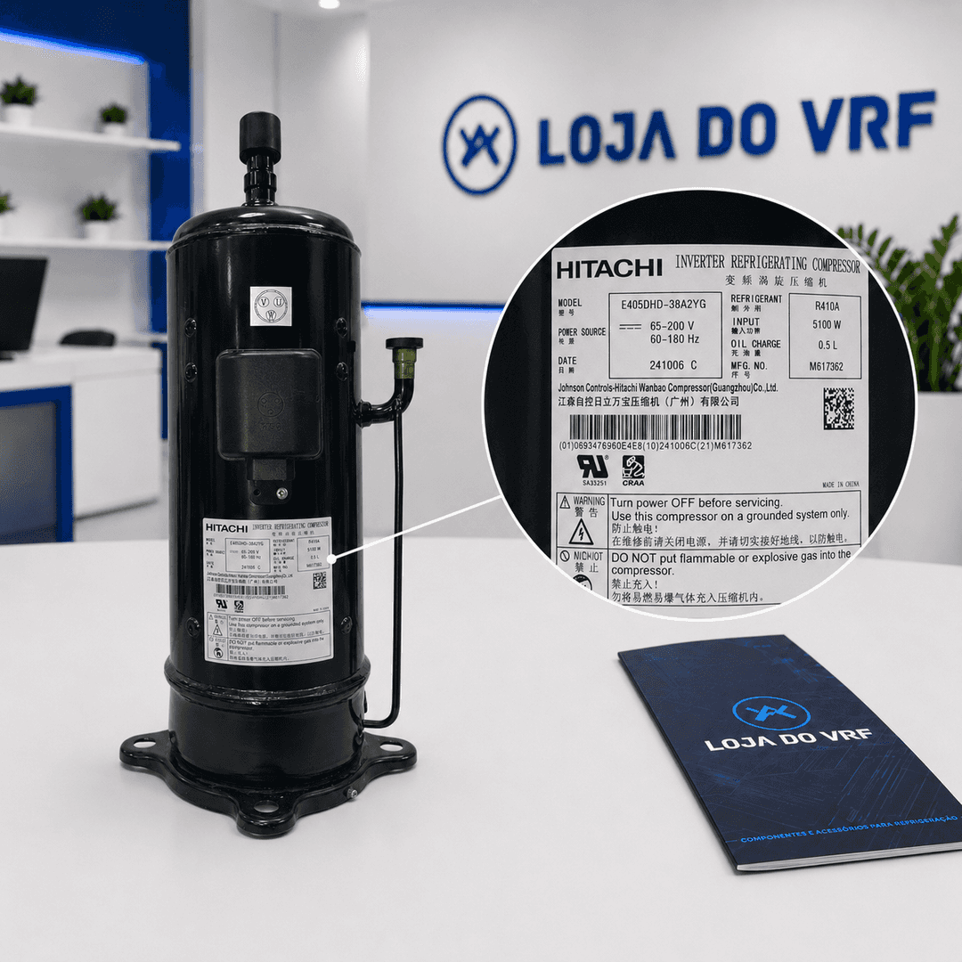 Compressor E405DHD-38A2YG - 11102020000020, vista lateral