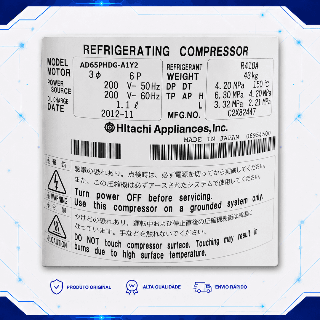 Compressor AD65PHDG-A1Y2 - 11102020001146