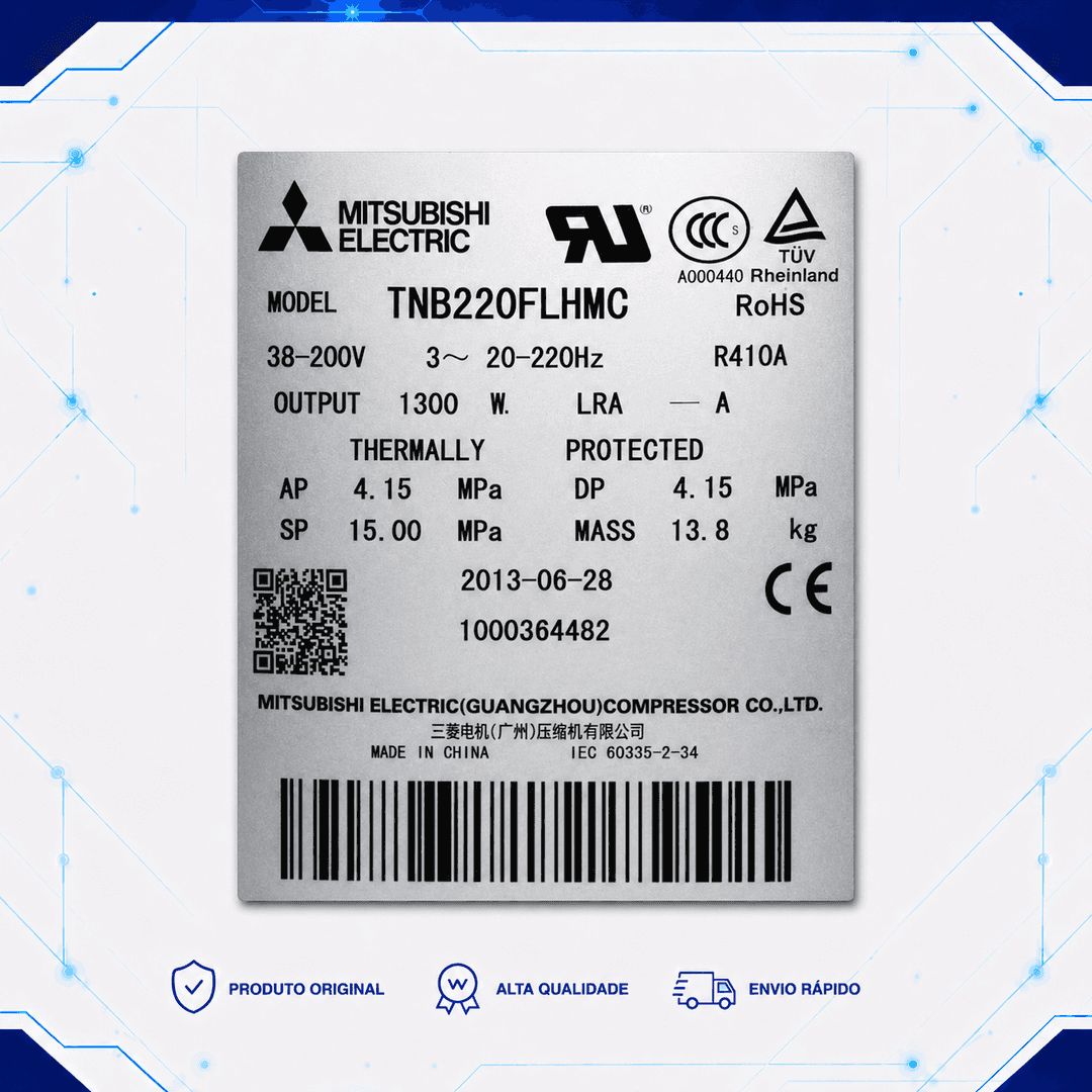 Compressor TNB220FLHMC - 11103020000035