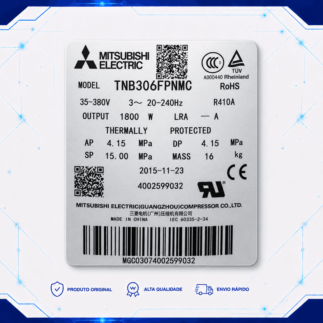Compressor TNB306FPNMC - 11103020000163