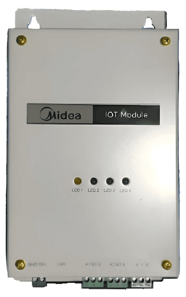 Conversor de Dados Mcontrol CCM-21, vista frontal