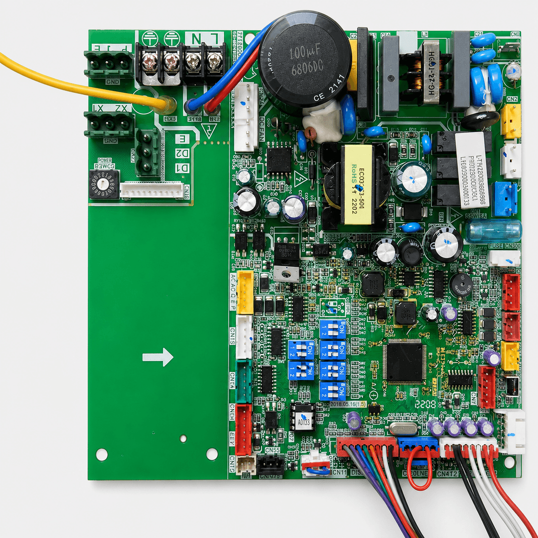 Placa de Controle Principal - 17126000003568, vista frontal