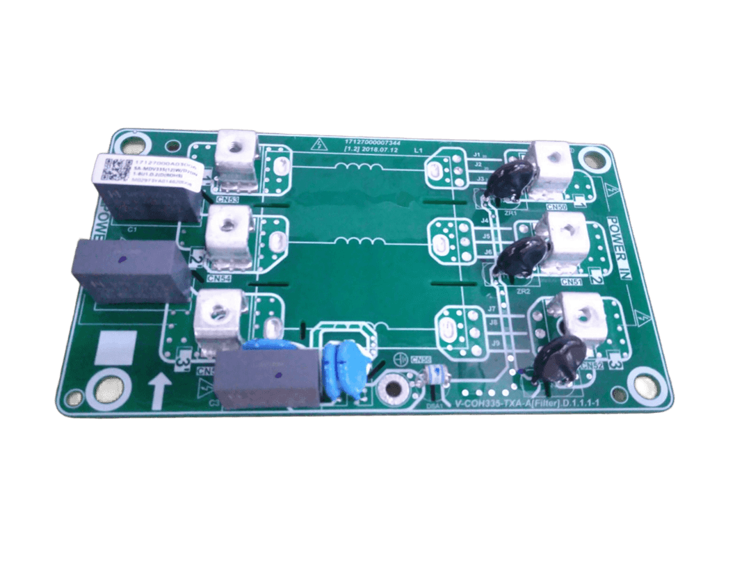 Placa Eletrônica de Alimentação - 17127000A03006, vista frontal