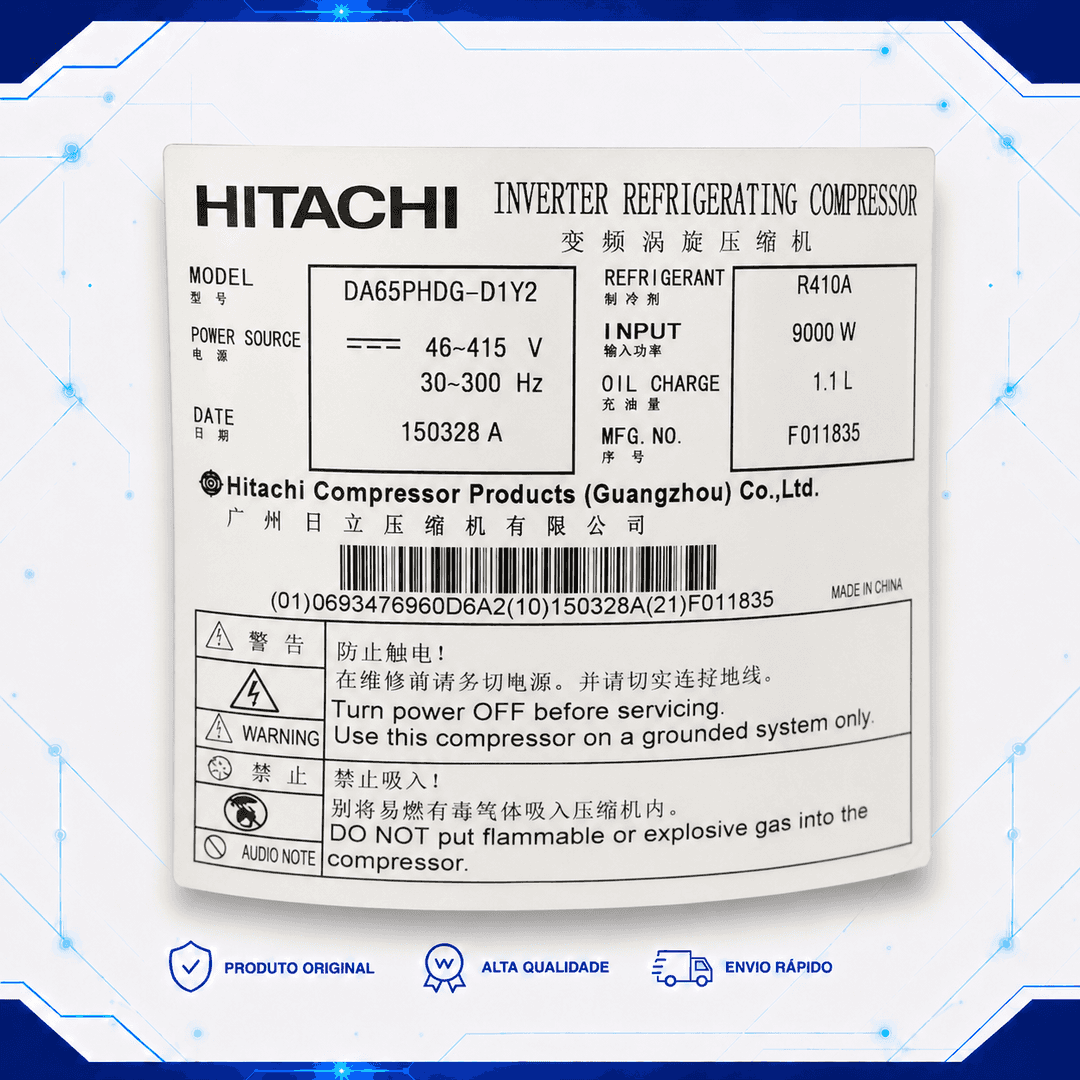 Compressor DA65PHD-D1Y2 - 17F10198A