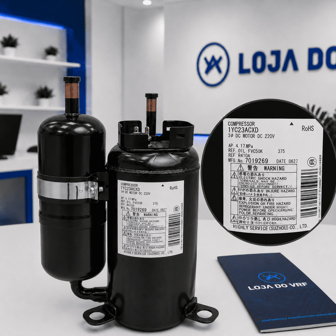 Compressor 1YC23ACXD - 1807545, vista lateral
