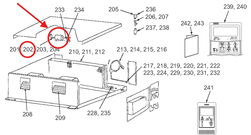 Motor Ventilador - 4312C015 | STF-200-160-4BR