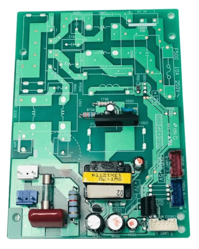 Placa Auxiliar do Ventilador - 4316V235 | MCC-1439-05, vista frontal