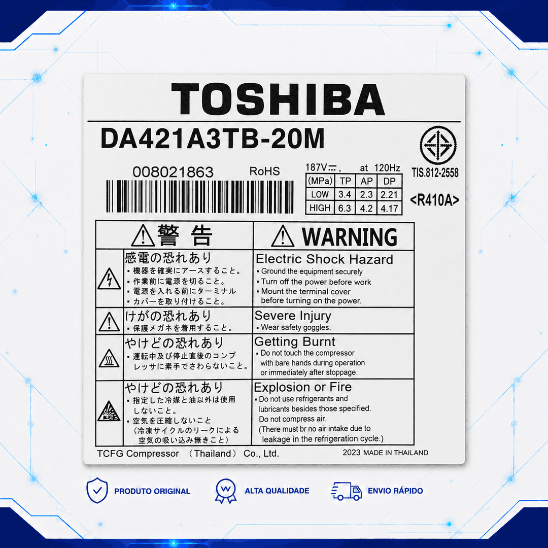 Compressor DA421A3TB-20M - 43T41459