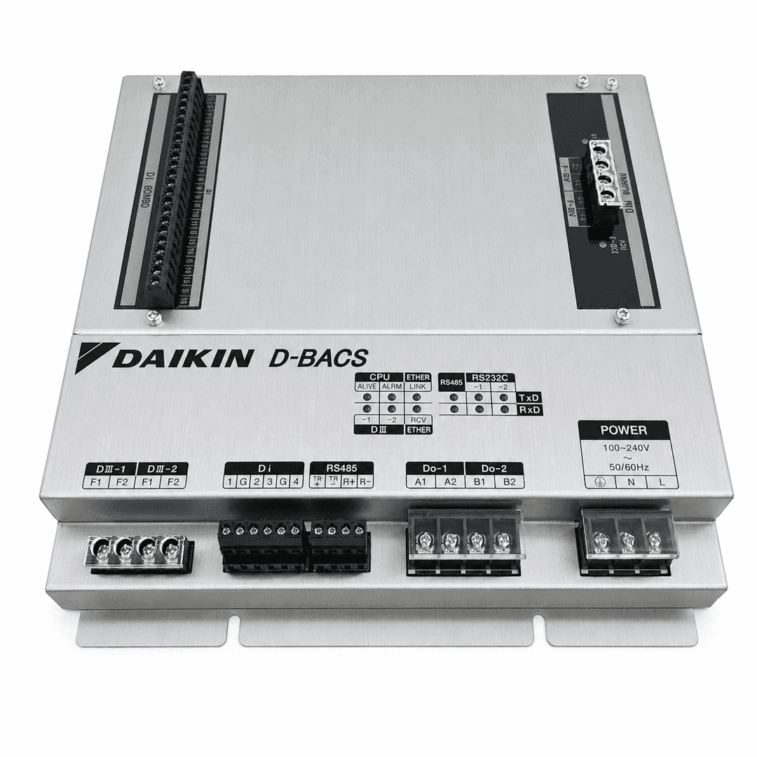 Interface Central Bacnet DAM602B52, vista frontal