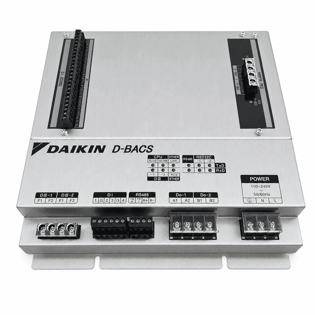 Interface Central Bacnet DAM602B52, vista frontal