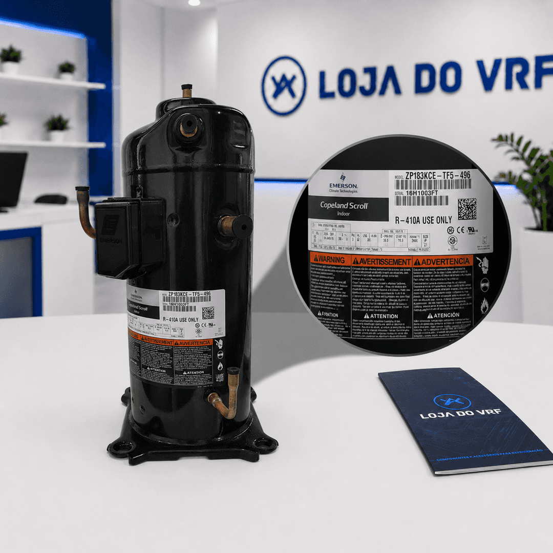 Compressor ZPI83KCE-TF5-496 - DB95-01456G, vista lateral
