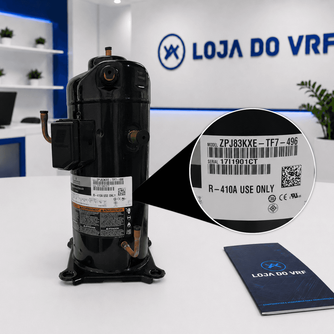 Compressor ZPJ72KXE-TF7-496 - DB95-04384A, vista lateral