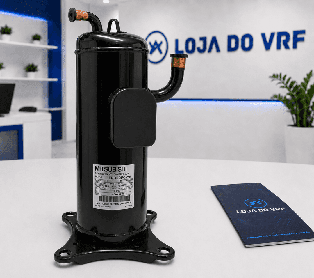Compressor ENB52FC-YE, vista lateral