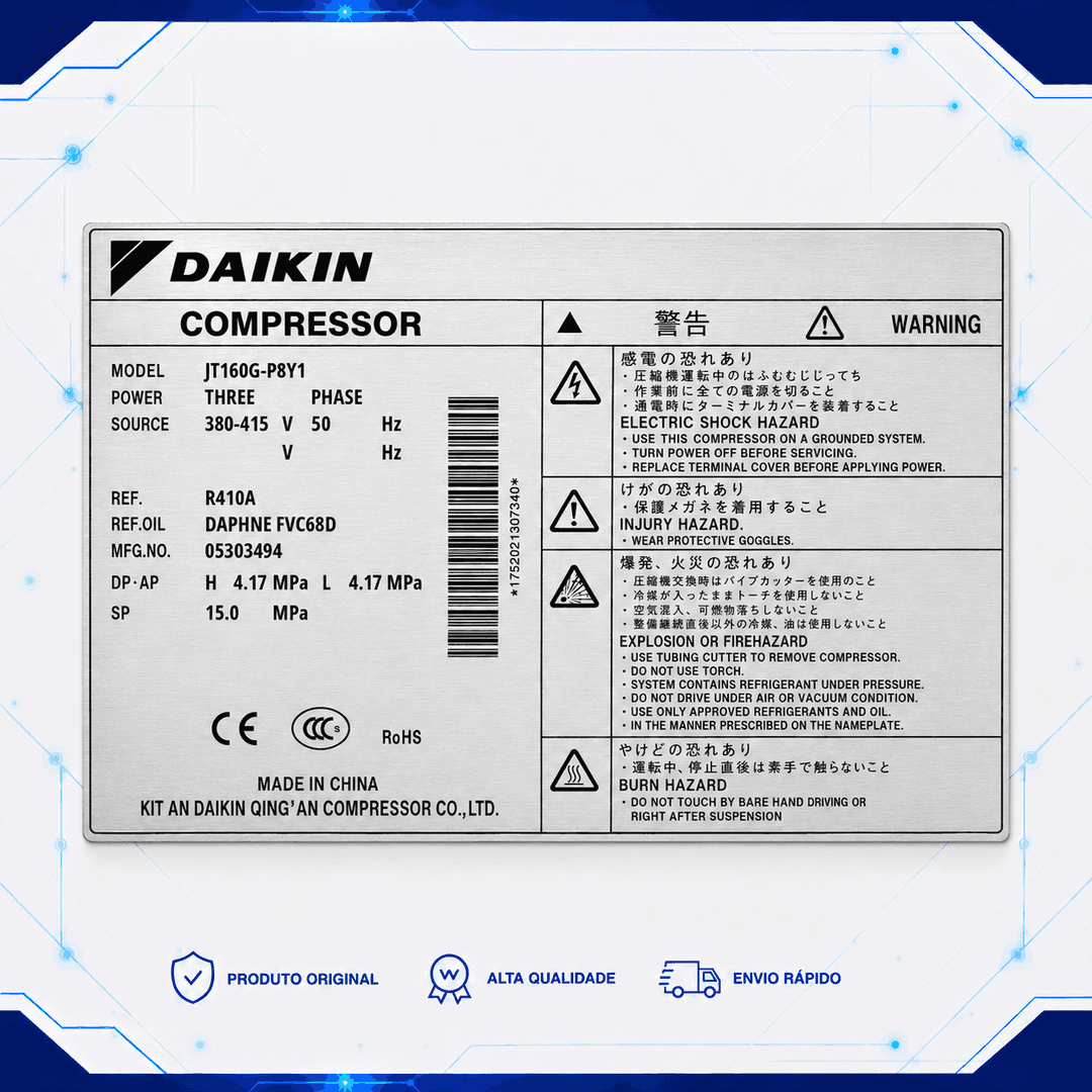 Compressor JT160G-P8Y1