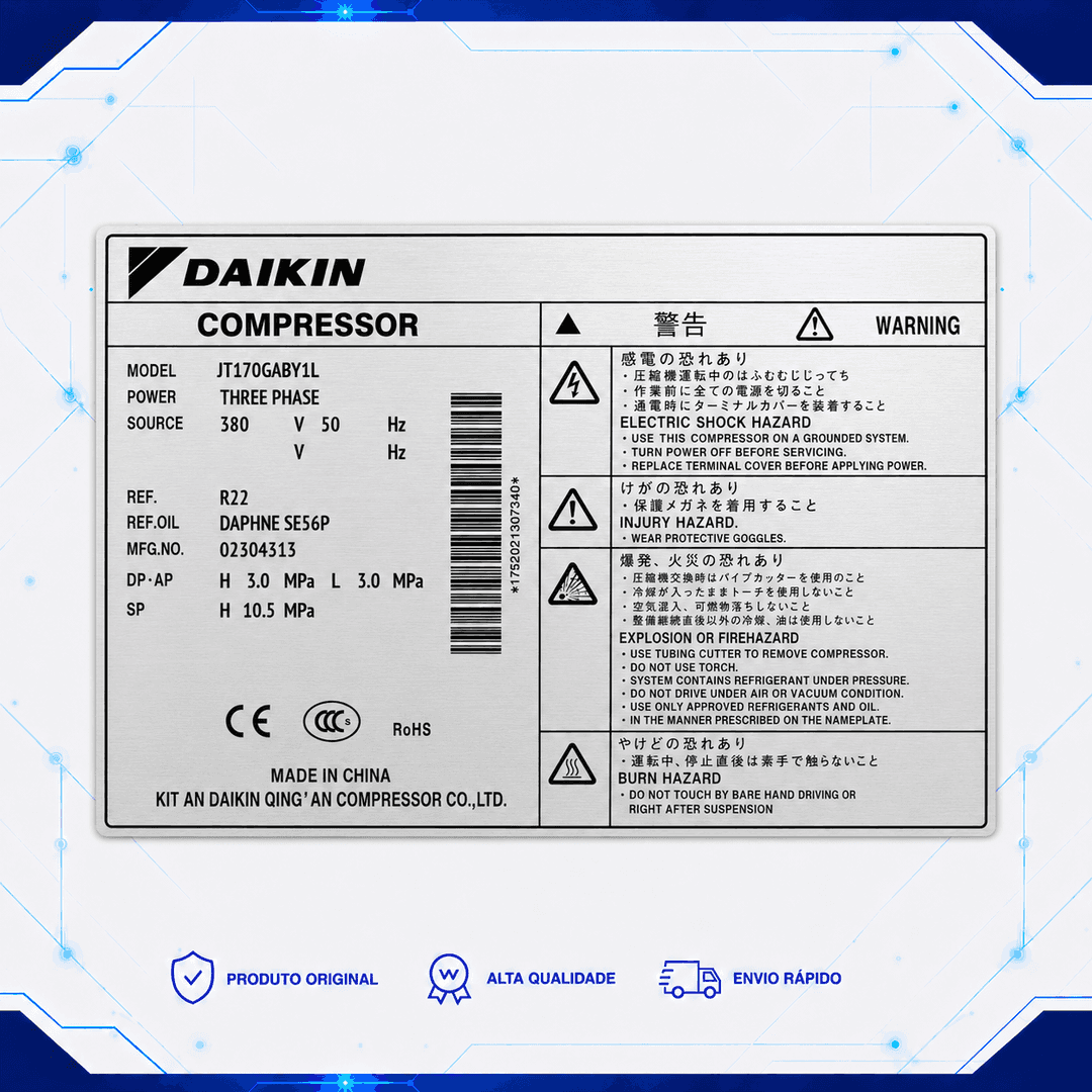 Compressor JT170GABY1L