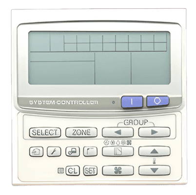 Controle TCB-SC642TLE2, vista frontal