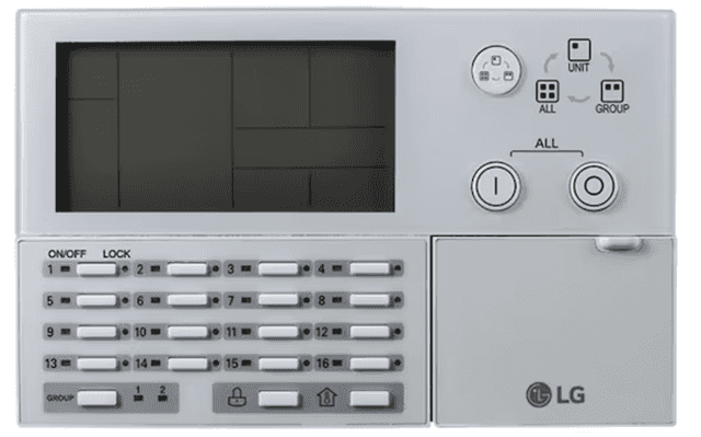 Controle Central PQCSZ250S0, vista frontal