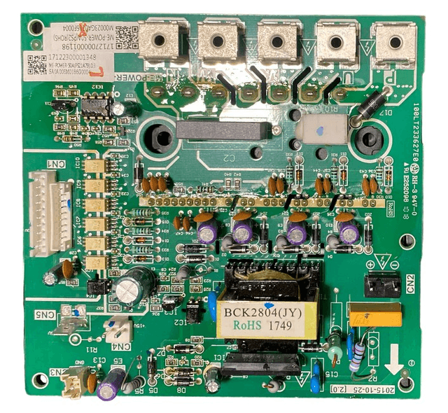Módulo Inverter do Compressor - 17127000004050, vista frontal