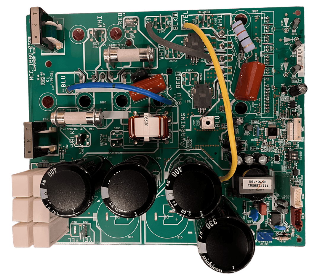 Módulo Inverter do Compressor - 43T6V628 | 43T6V629 (MCC-1669-03P), vista frontal