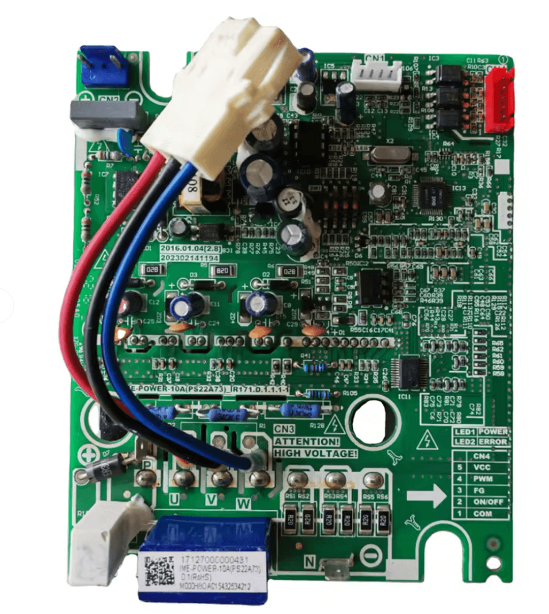 Módulo Inverter do Ventilador - 17127000000431, vista frontal