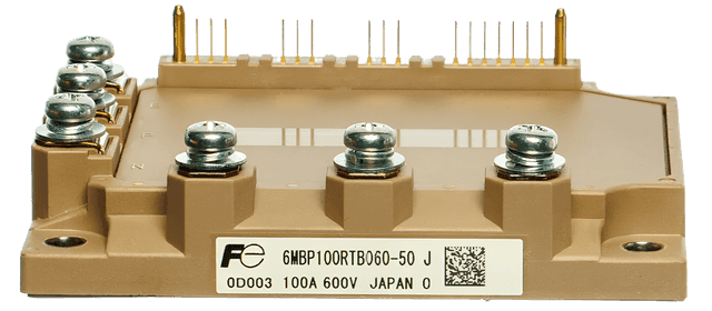 Módulo Transistor - 17B41139A | 17B26228A (6MBP100RTB060-50), vista frontal