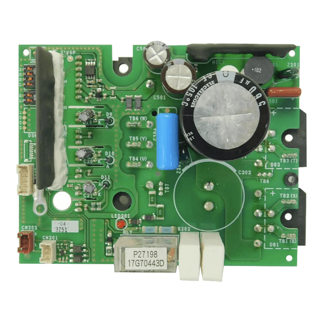 Placa Auxiliar do Ventilador - 17B33819C, vista frontal
