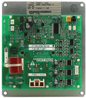 Placa Auxiliar do Ventilador - 300579P | PC0511-3, vista frontal