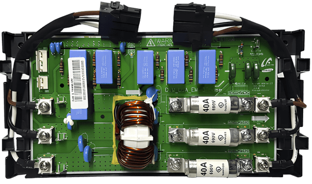 Placa Auxiliar do Ventilador - DB93-12089D, vista frontal