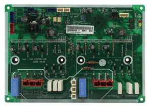 Placa Auxiliar do Ventilador - EBR34853106, vista frontal