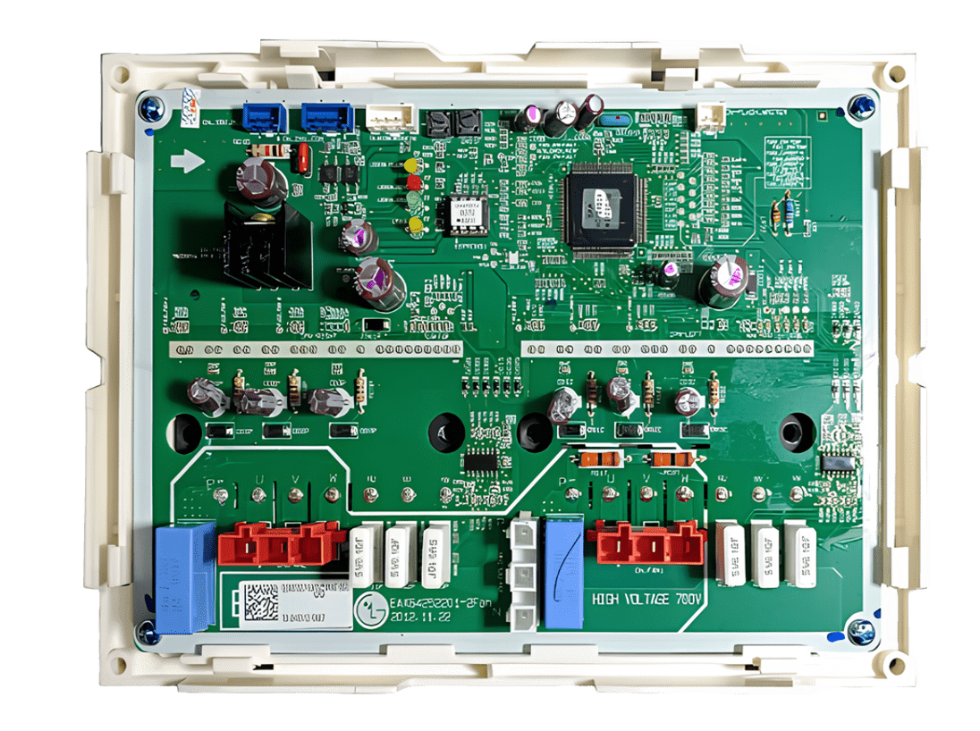 Placa Auxiliar do Ventilador - EBR73874906, vista frontal