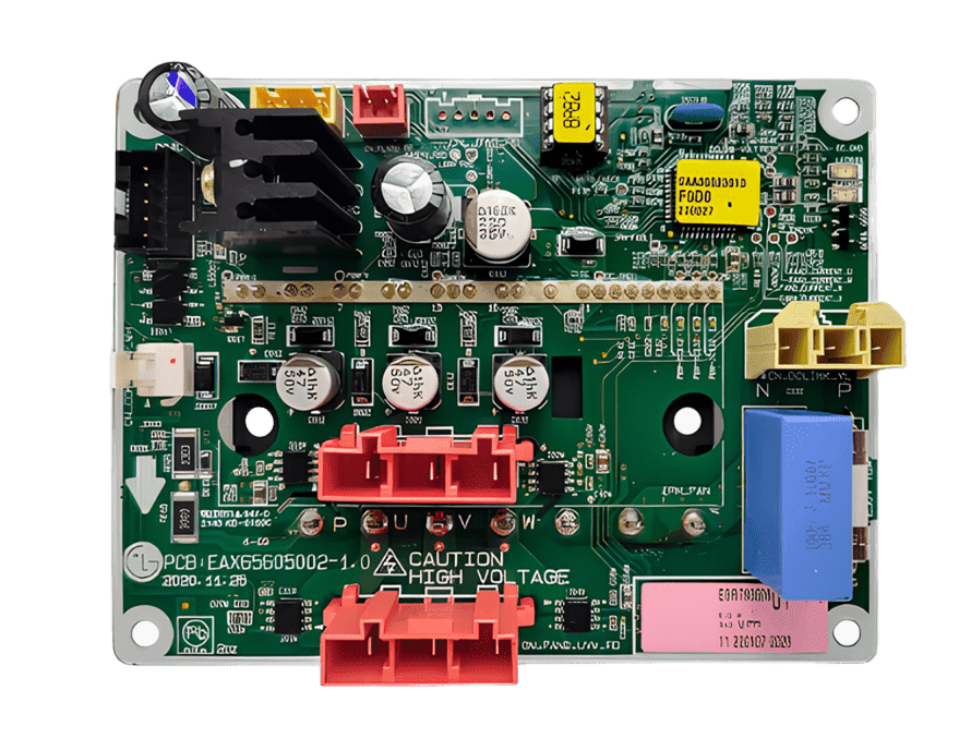 Placa Auxiliar do Ventilador - EBR79669801, vista frontal