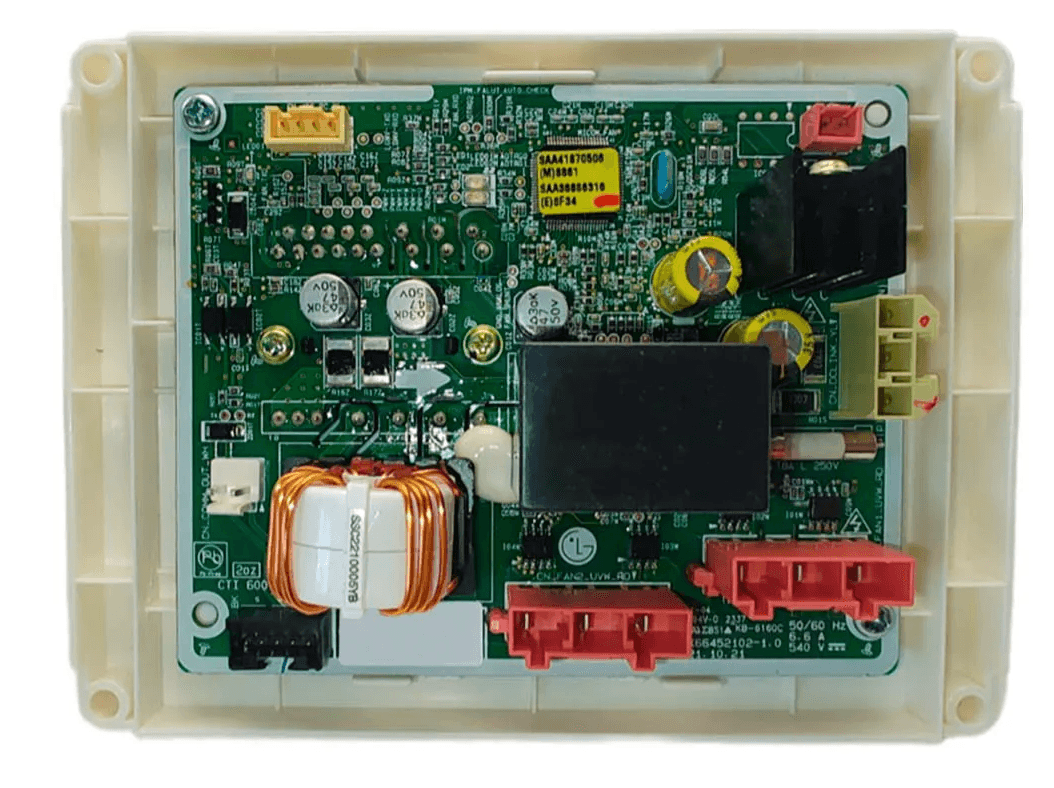 Placa Auxiliar do Ventilador - EBR89262703, vista frontal