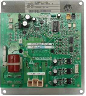 Placa Auxiliar do Ventilador - PC0511-4 | 300580P, vista frontal