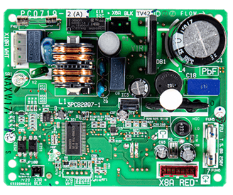 Placa Auxiliar do Ventilador - PC0719-2 | 4001151 (5001276), vista frontal