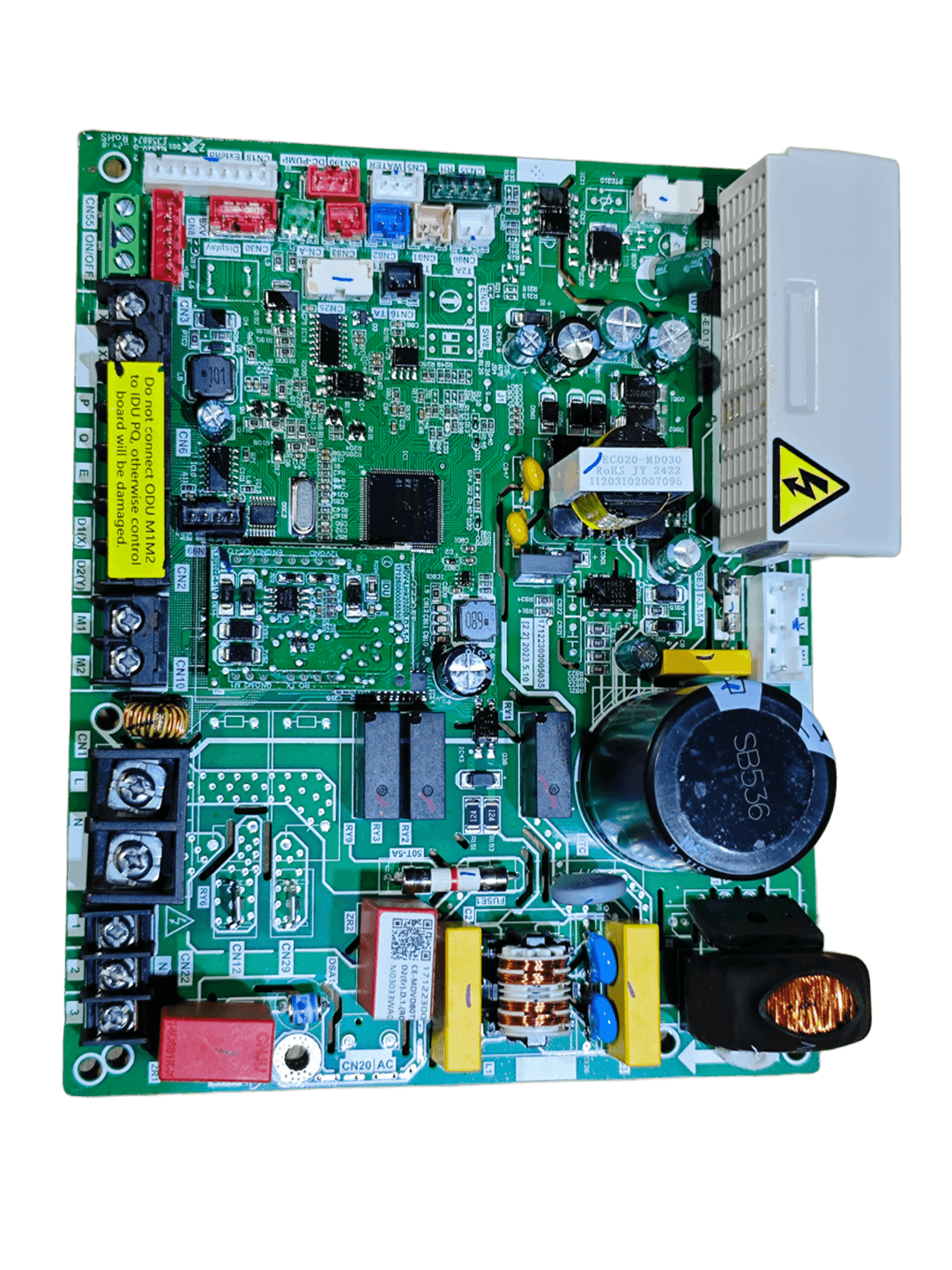 Placa de Controle Principal - 17122300005755, vista frontal
