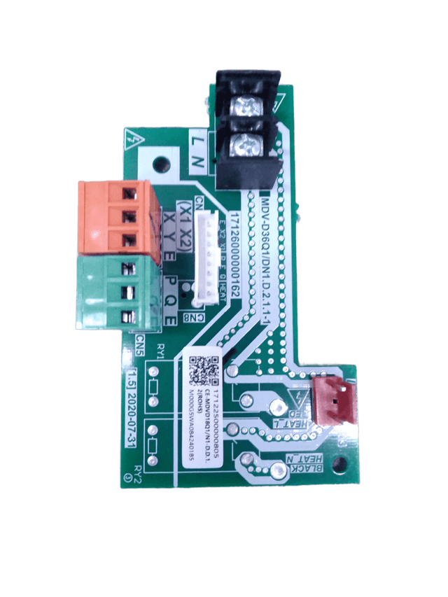 Placa de Controle Principal - 17122500000805, vista frontal