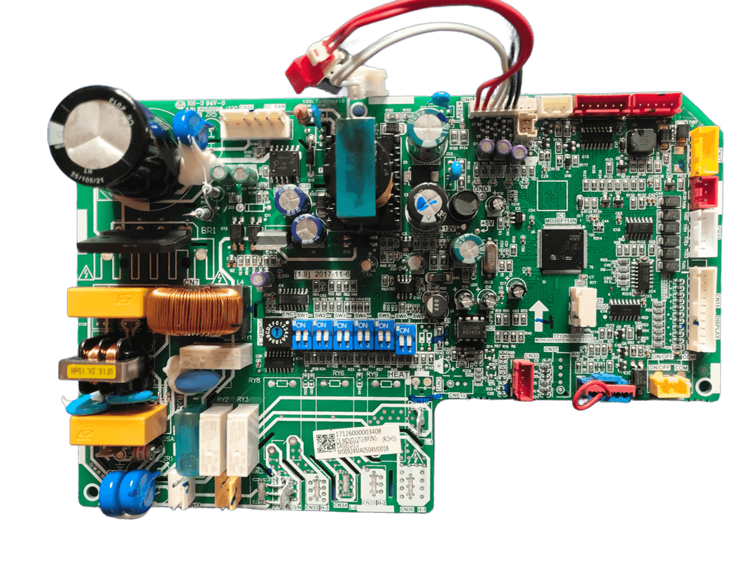 Placa de Controle Principal - 17126000003408, vista frontal