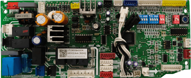 Placa de Controle Principal - 17126000A00374, vista frontal