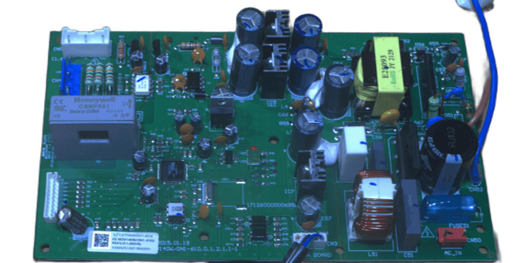Placa de Controle Principal - 17127000001303, vista frontal