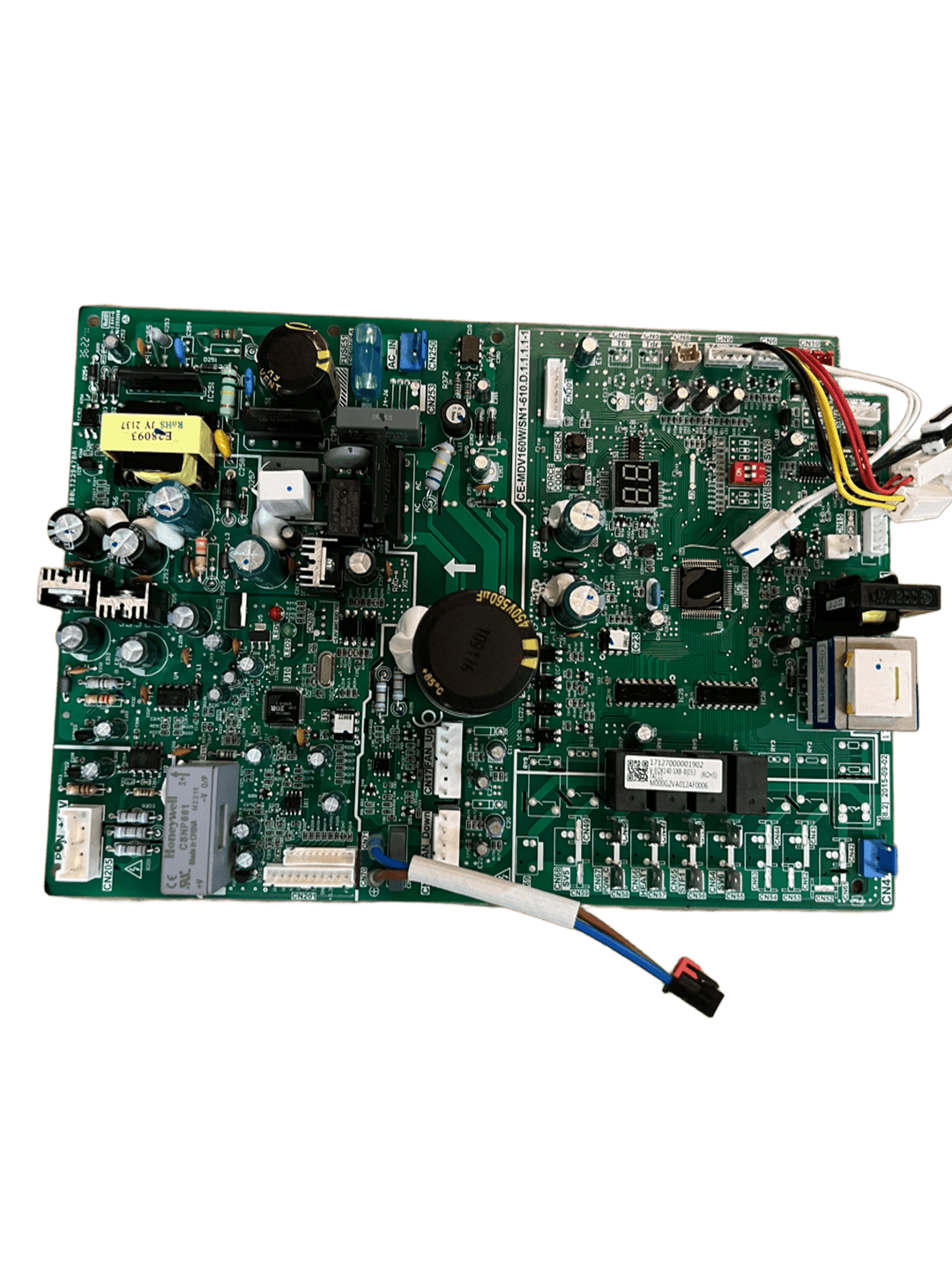 Placa de Controle Principal - 17127000001902, vista frontal