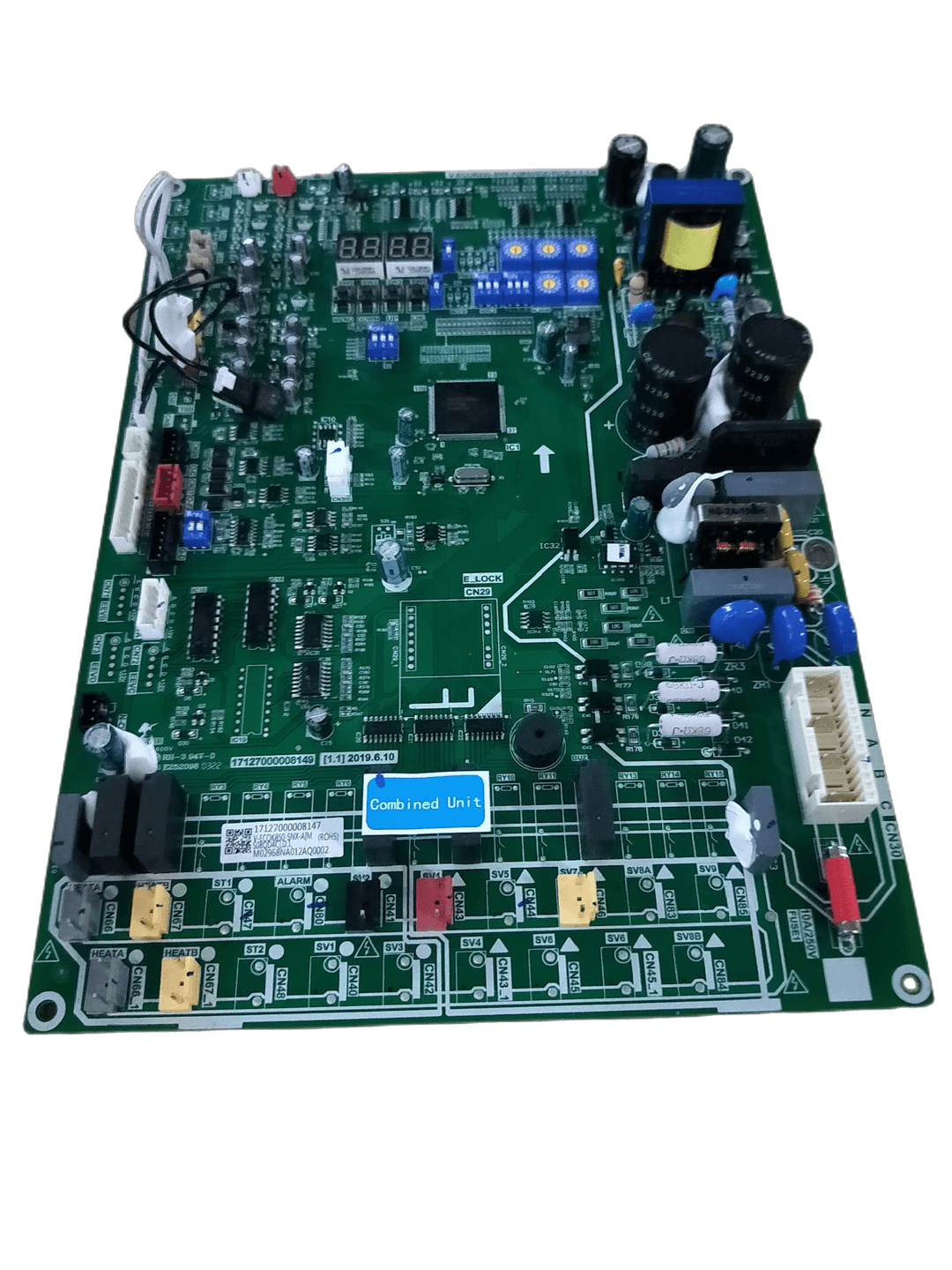 Placa de Controle Principal - 17127000008147, vista frontal