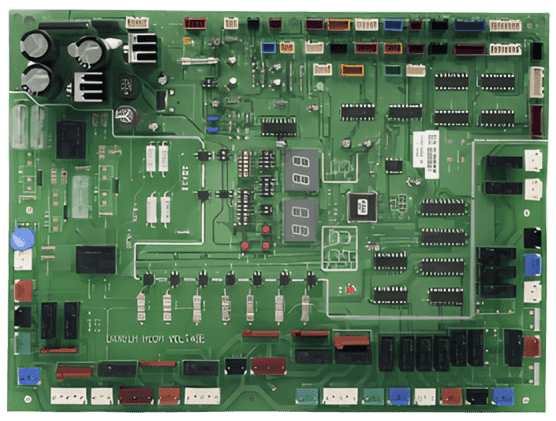 Placa de Controle Principal - 17B33329A | 17B34448B, vista frontal