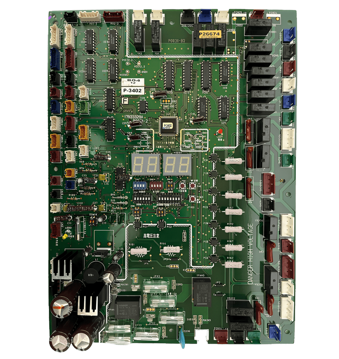 Placa de Controle Principal - 17B33574B, vista frontal