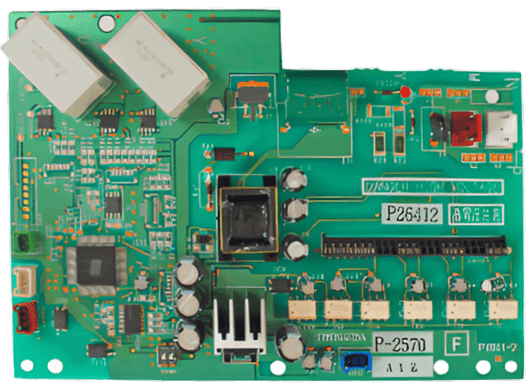 Placa de Controle Principal - 17B34475A, vista frontal