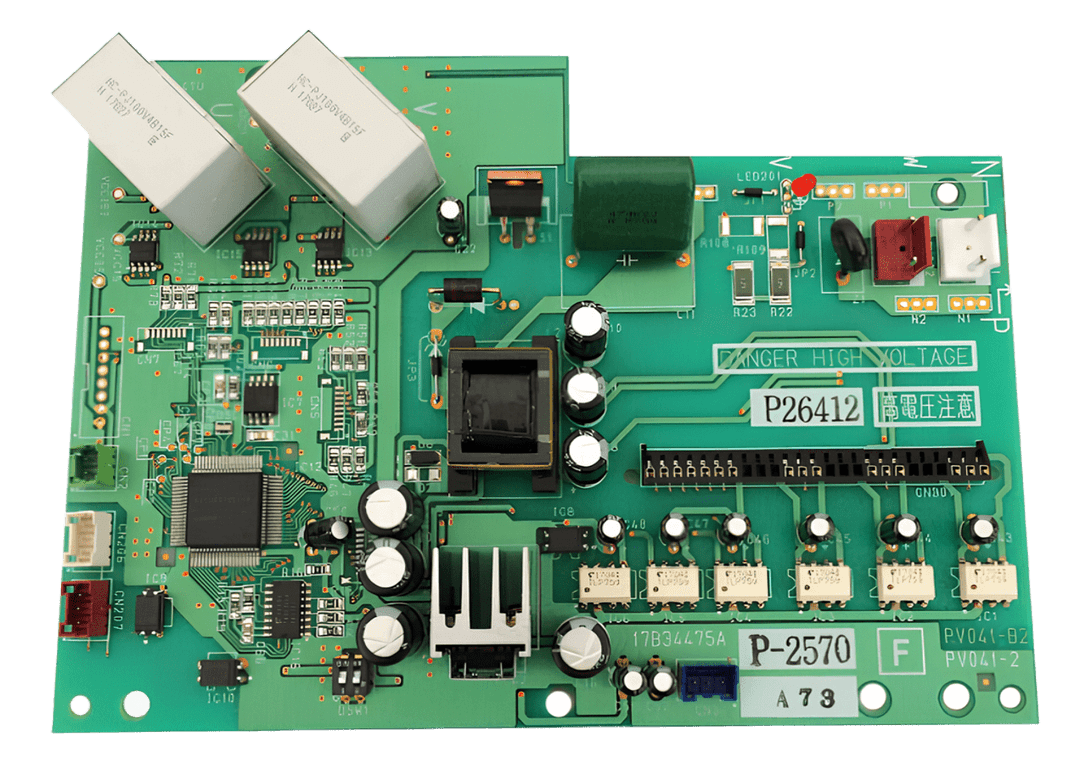 Placa de Controle Principal - 17B34864A, vista frontal