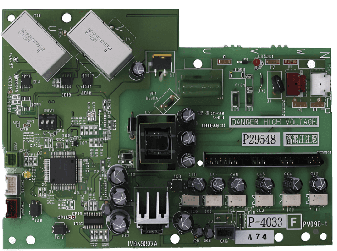 Placa de Controle Principal - 17B41615A, vista frontal