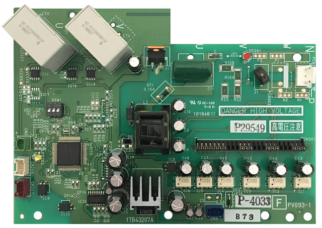 Placa de Controle Principal - 17B41615B, vista frontal
