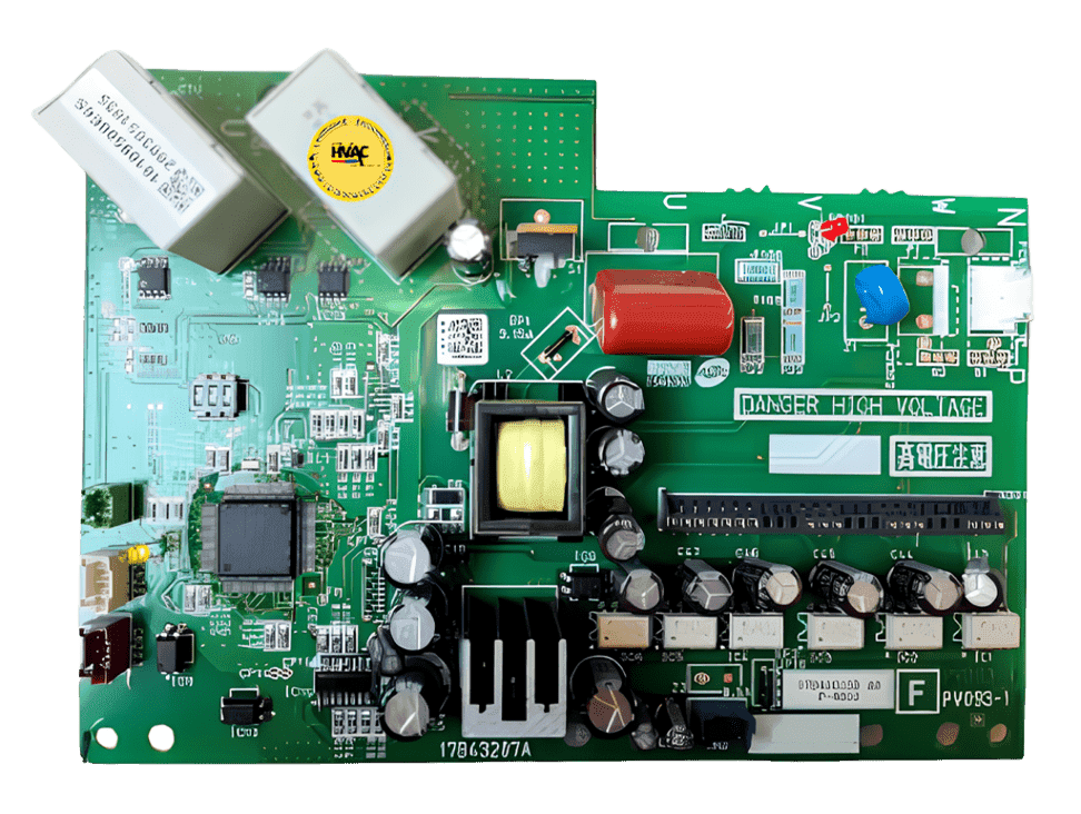 Placa de Controle Principal - 17B43207A, vista frontal